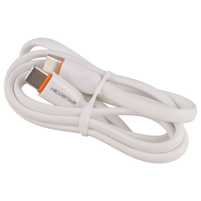 کابل تبدیل فست شارژ Hicostar HS-130C-C Type-C To Type-C PD 60W 1m