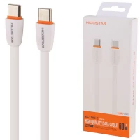 کابل تبدیل فست شارژ Hicostar HS-130C-C Type-C To Type-C PD 60W 1m