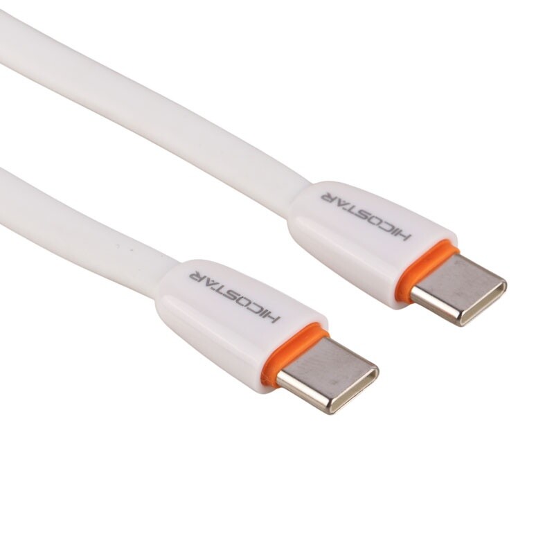 کابل تبدیل فست شارژ Hicostar HS-130C-C Type-C To Type-C PD 60W 1m