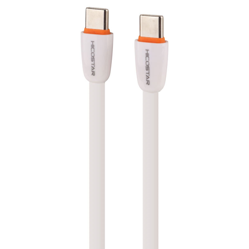 کابل تبدیل فست شارژ Hicostar HS-130C-C Type-C To Type-C PD 60W 1m