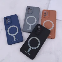 قاب ژله ای Design By Defender سامسونگ Galaxy A52 / A52s طرح مگ سیف محافظ لنزدار