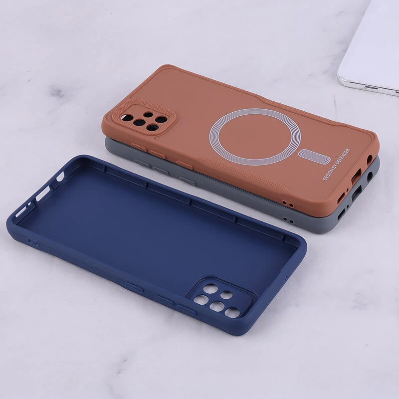 قاب ژله ای Design By Defender سامسونگ Galaxy A51 4G طرح مگ سیف محافظ لنزدار