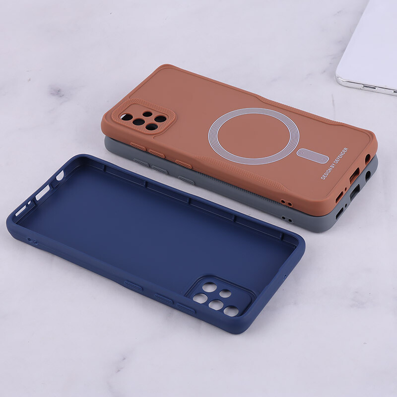 قاب ژله ای Design By Defender سامسونگ Galaxy A51 4G طرح مگ سیف محافظ لنزدار