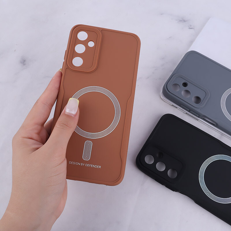 قاب ژله ای Design By Defender سامسونگ Galaxy A05s طرح مگ سیف محافظ لنزدار