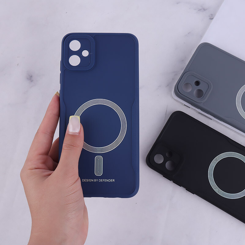 قاب ژله ای Design By Defender سامسونگ Galaxy A05 طرح مگ سیف محافظ لنزدار