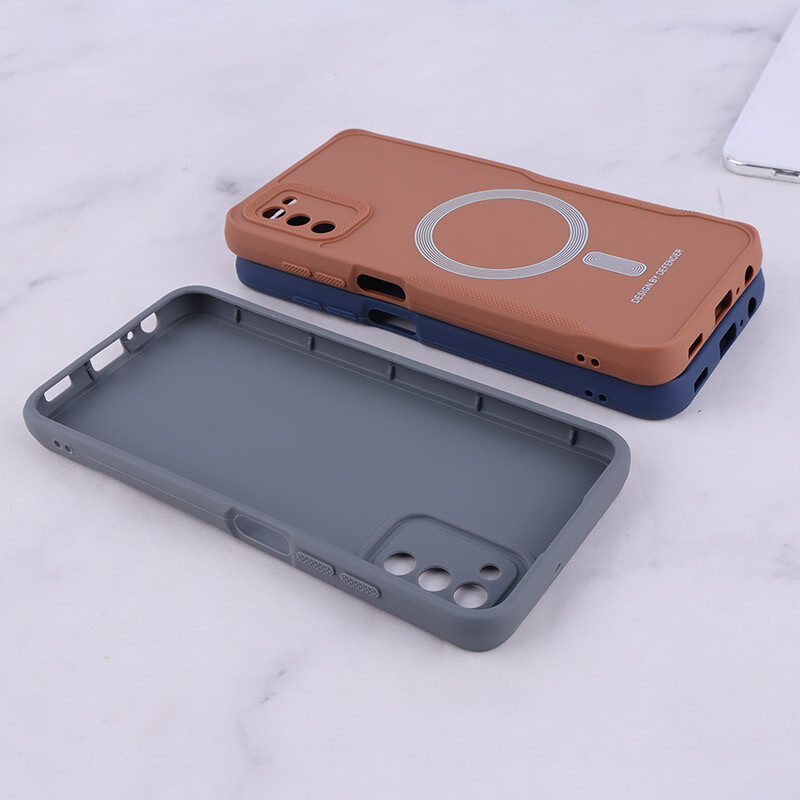 قاب ژله ای Design By Defender سامسونگ Galaxy A02s / M02s / A03s طرح مگ سیف محافظ لنزدار