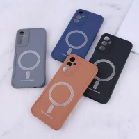 قاب ژله ای Design By Defender سامسونگ Galaxy A14 4G / A14 5G طرح مگ سیف محافظ لنزدار