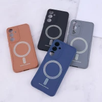 قاب ژله ای Design By Defender سامسونگ Galaxy S24 FE طرح مگ سیف محافظ لنزدار