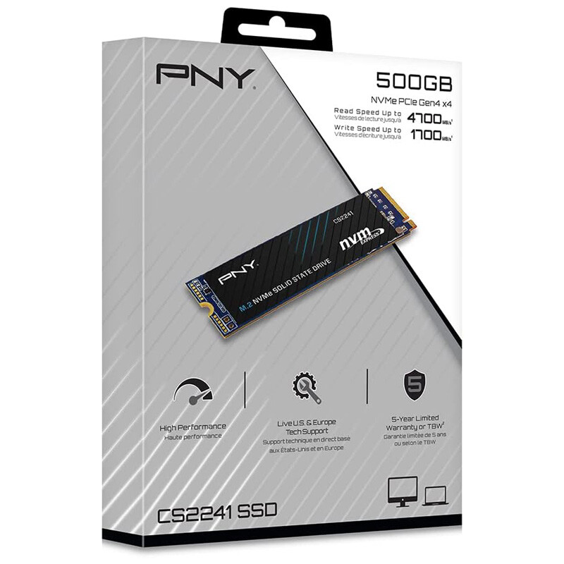 حافظه SSD پی ان وای PNY CS2241 500GB M.2