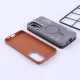 قاب چرمی ژله ای Leather سامسونگ Galaxy A55 طرح مگ سیف