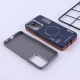 قاب چرمی ژله ای Leather سامسونگ Galaxy A26 طرح مگ سیف