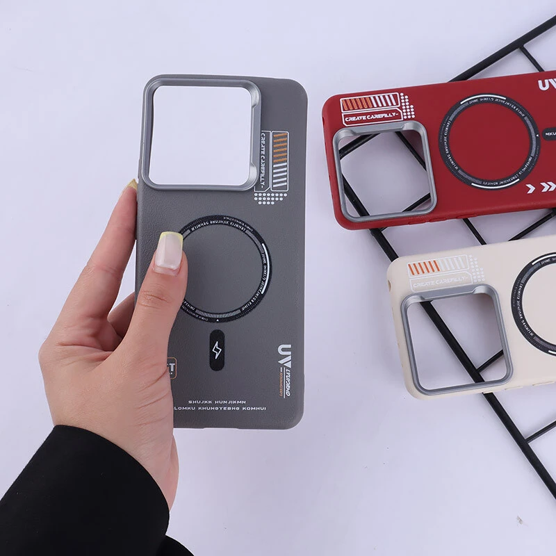 قاب چرمی ژله ای Leather شیائومی Redmi Note 14 طرح مگ سیف