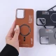 قاب چرمی ژله ای Leather سامسونگ Galaxy A06 طرح مگ سیف