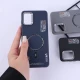قاب چرمی ژله ای Leather سامسونگ Galaxy A31 طرح مگ سیف