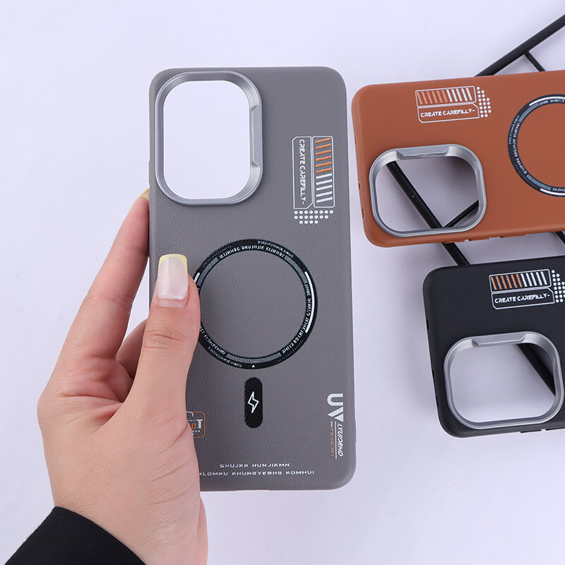 قاب چرمی ژله ای Leather شیائومی Poco X7 Pro طرح مگ سیف