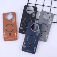 قاب چرمی ژله ای Leather شیائومی Poco X3 / X3 NFC / X3 Pro طرح مگ سیف