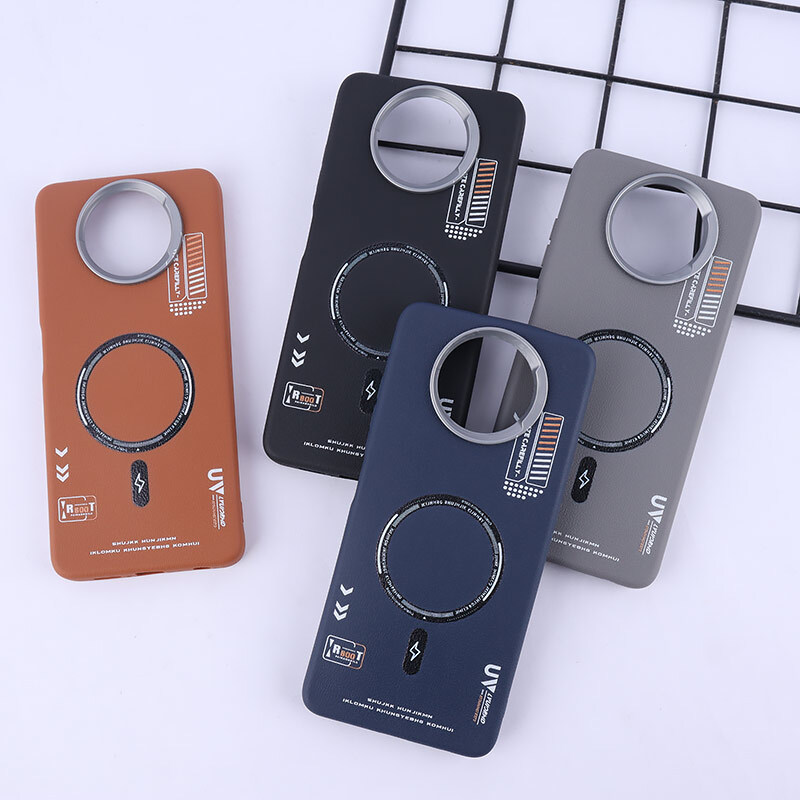 قاب چرمی ژله ای Leather شیائومی Poco X3 / X3 NFC / X3 Pro طرح مگ سیف