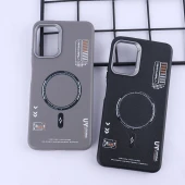 قاب چرمی ژله ای Leather شیائومی Poco M3 طرح مگ سیف