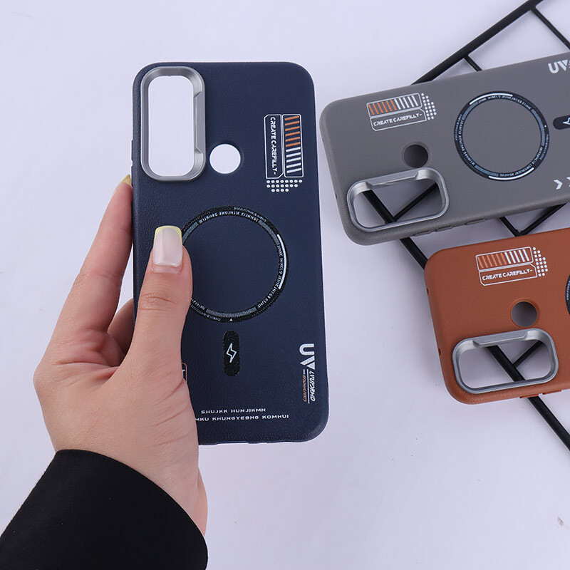 قاب چرمی ژله ای Leather شیائومی Redmi Note 8 طرح مگ سیف