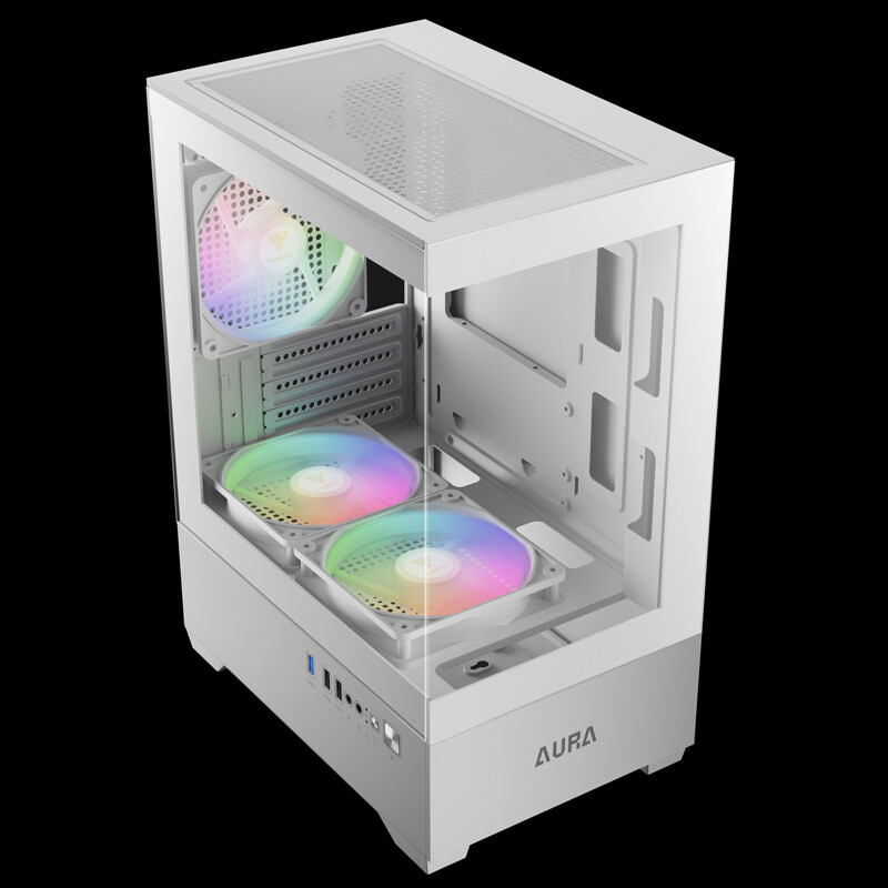 کیس کامپیوتر گیم دیاس Gamdias AURA GC9M WH ARGB