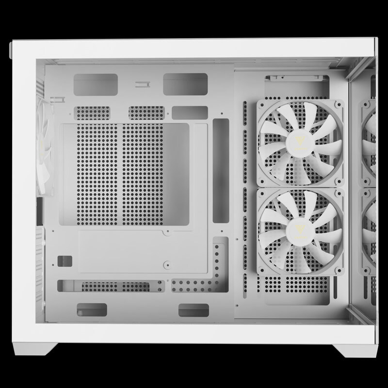 کیس کامپیوتر گیم دیاس Gamdias AURA GC10M WH ARGB
