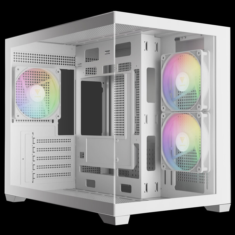 کیس کامپیوتر گیم دیاس Gamdias AURA GC10M WH ARGB