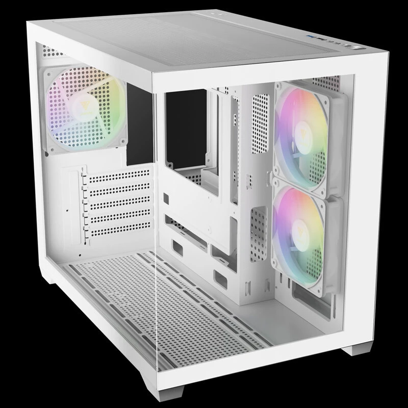کیس کامپیوتر گیم دیاس Gamdias AURA GC10M WH ARGB