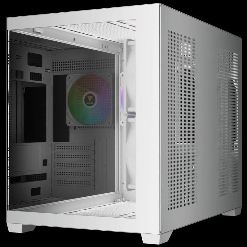 کیس کامپیوتر گیم دیاس Gamdias AURA GC10M WH ARGB