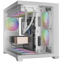 کیس کامپیوتر گیم دیاس Gamdias AURA GC10M WH ARGB