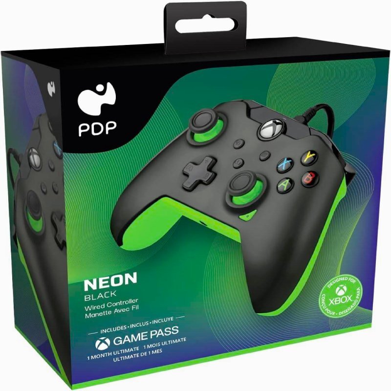 دسته بازی PDP NEON BLACK XBOX Series X/S / PC