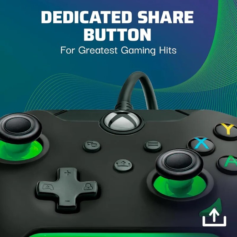 دسته بازی PDP NEON BLACK XBOX Series X/S / PC