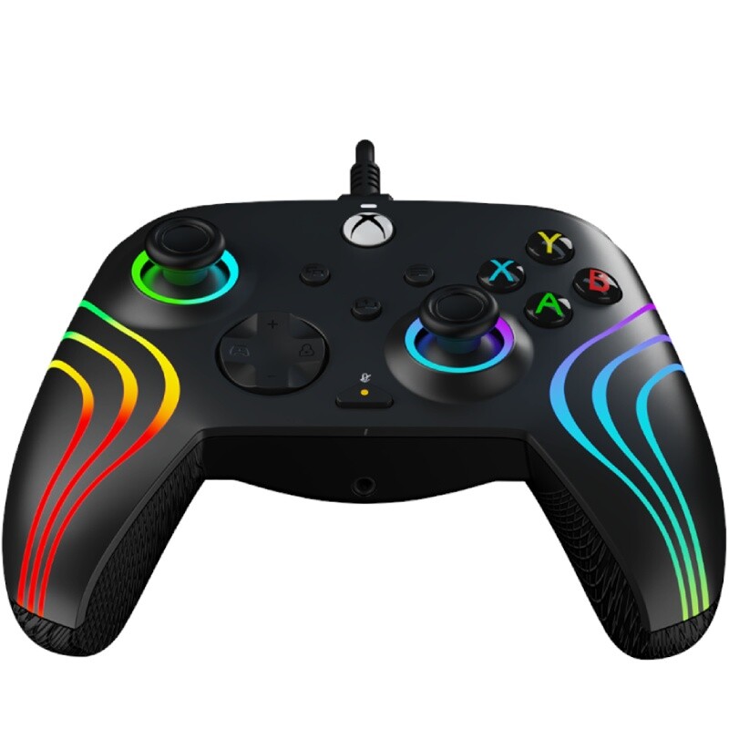 دسته بازی PDP Afterglow Wave Black XBOX Series X/S / PC