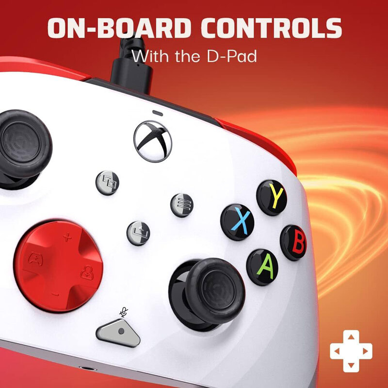 دسته بازی PDP Rematch Radial White XBOX Series X/S / PC