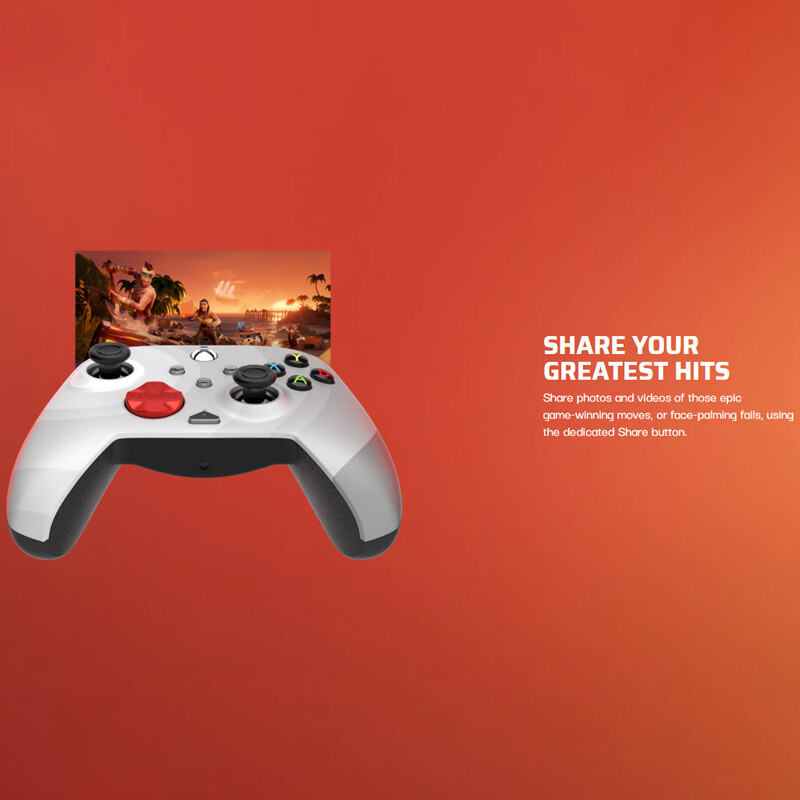 دسته بازی PDP Rematch Radial White XBOX Series X/S / PC