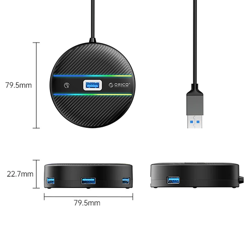 هاب 4 پورت USB 3.0 اوریکو YSR2-U3
