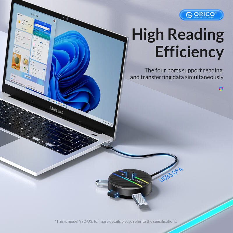 هاب 4 پورت USB 3.0 اوریکو YSR2-U3