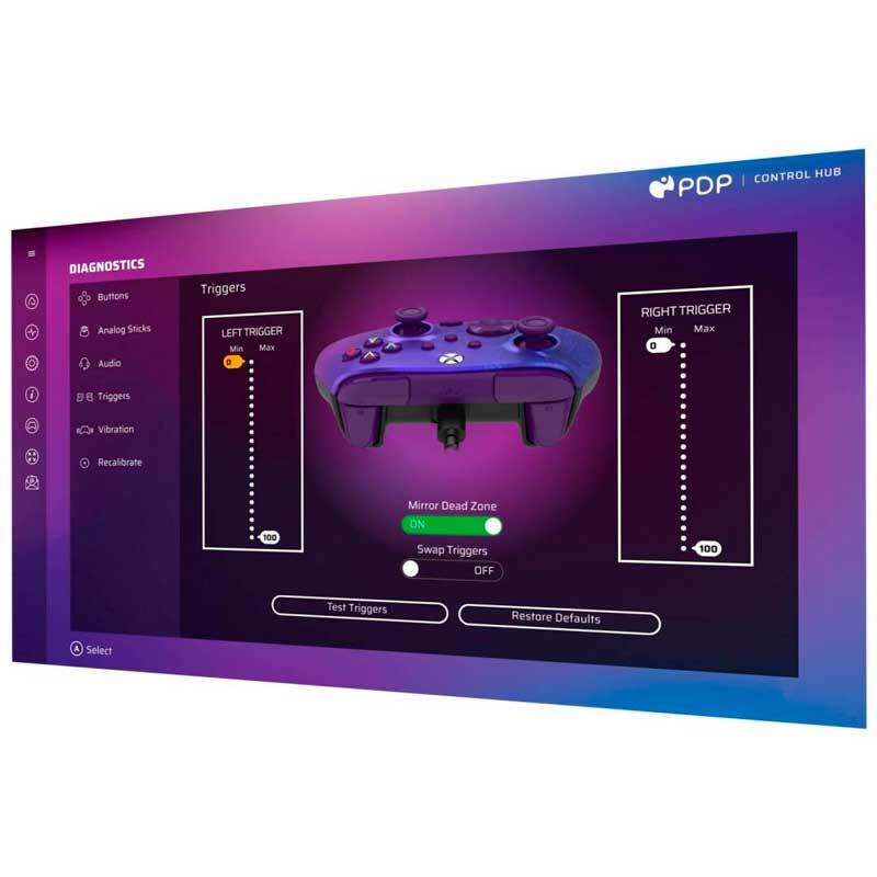دسته بازی PDP Rematch Purple Fade XBOX Series X/S / PC