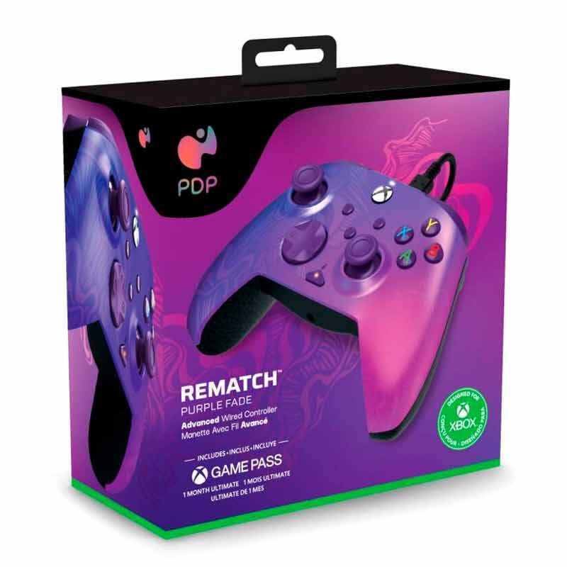 دسته بازی PDP Rematch Purple Fade XBOX Series X/S / PC