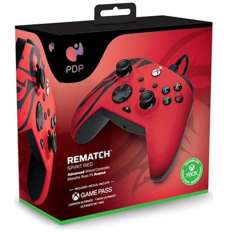 دسته بازی PDP Rematch Spirit Red XBOX Series X/S / PC