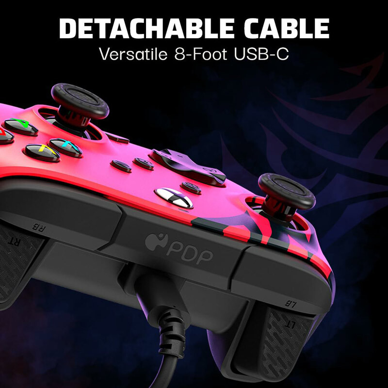 دسته بازی PDP Rematch Spirit Red XBOX Series X/S / PC