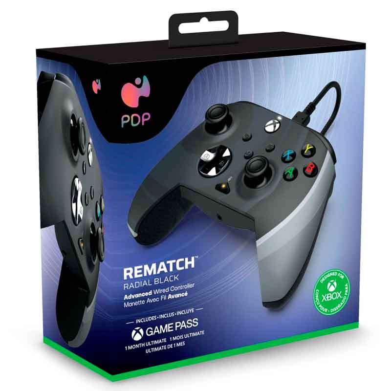 دسته بازی PDP Rematch Radial Black XBOX Series X/S / PC