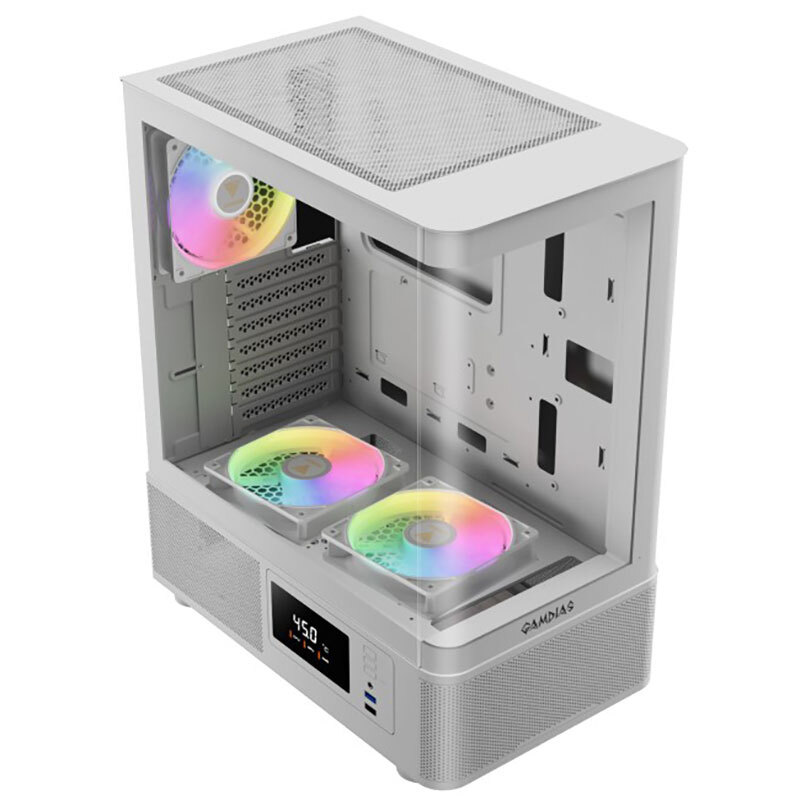 کیس کامپیوتر گیم دیاس Gamdias ATLAS E2 CG WH