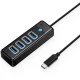 هاب 4 پورت Type-C اوریکو PW4U-C3