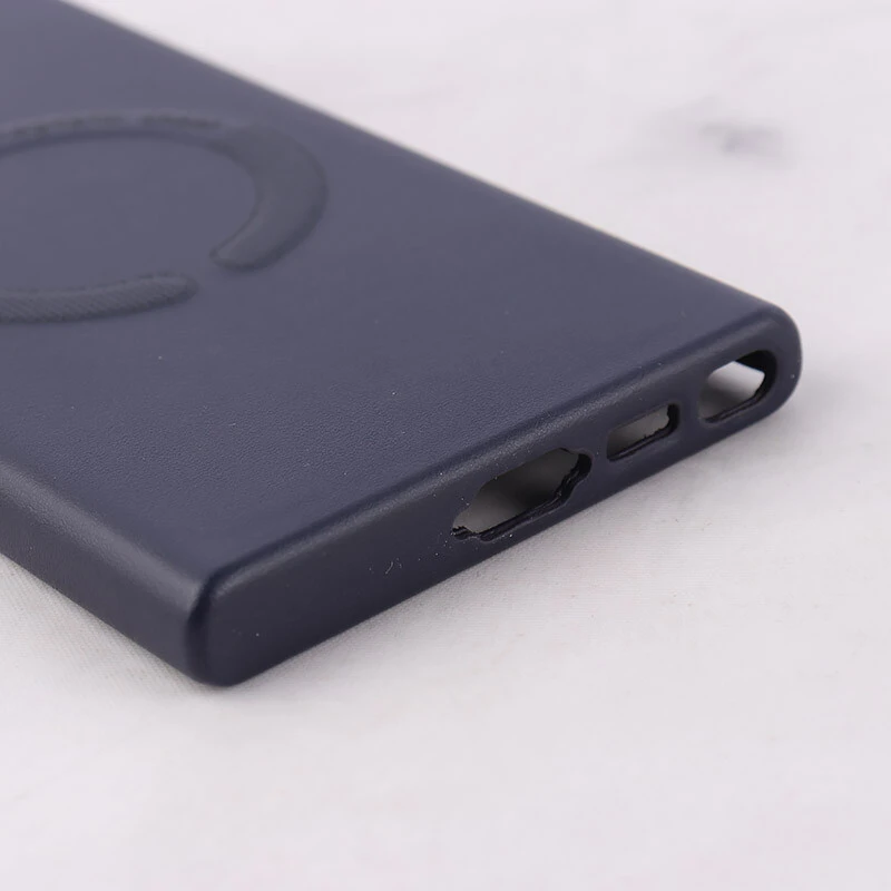 قاب چرمی مگ سیف Leather سامسونگ Galaxy S23 Ultra