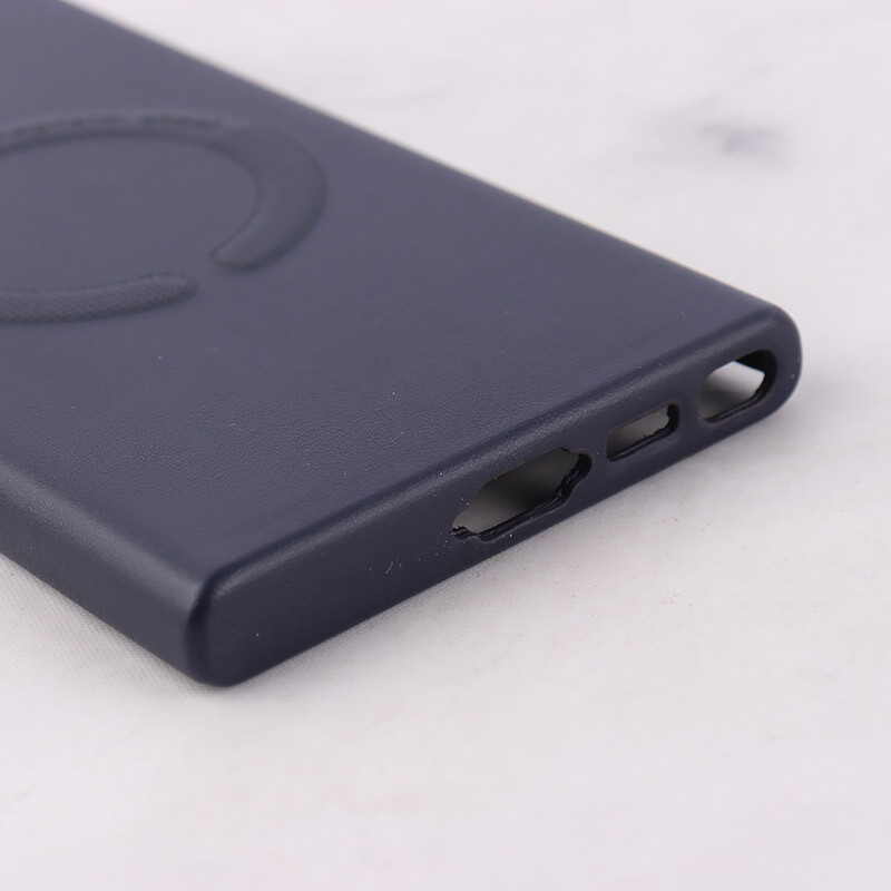 قاب چرمی مگ سیف Leather سامسونگ Galaxy S23 Ultra