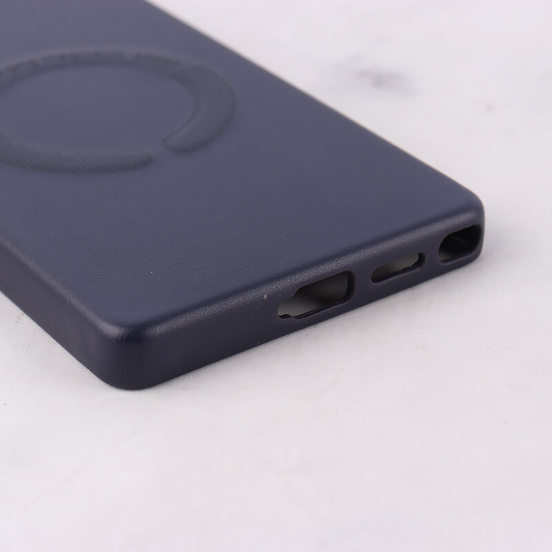قاب چرمی مگ سیف Leather سامسونگ Galaxy S25 Ultra