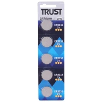باتری سکه ای Trust CR2032 بسته 5 عددی
