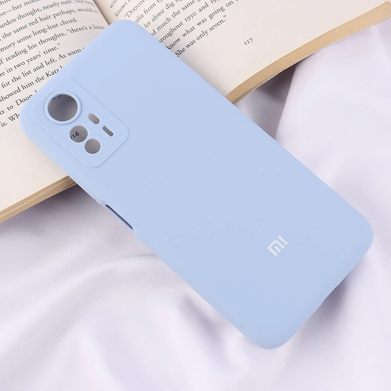قاب سیلیکونی اصلی زیربسته شیائومی Redmi Note 12S محافظ لنزدار