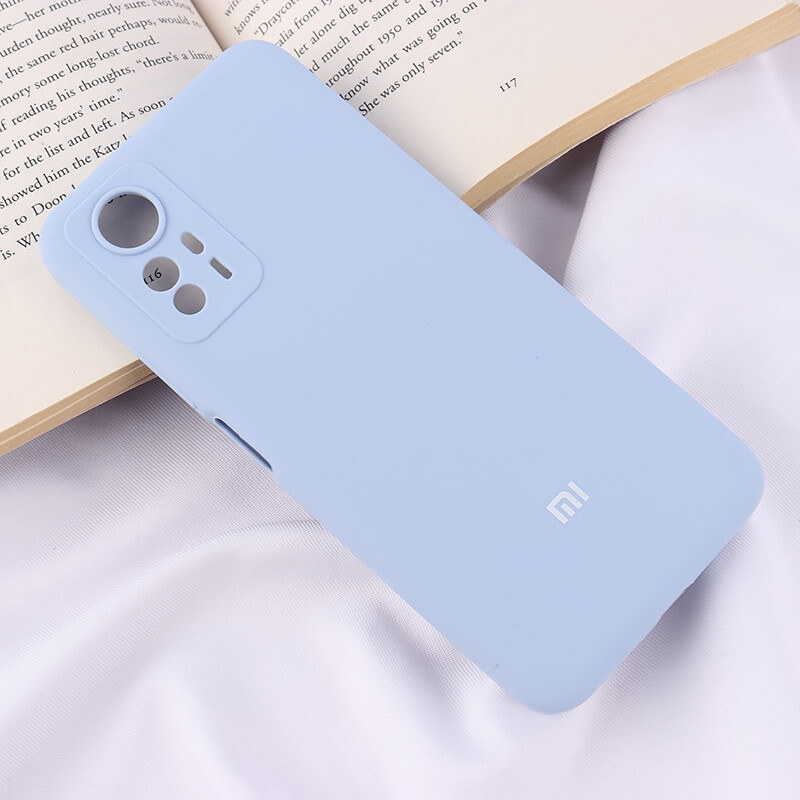 قاب سیلیکونی اصلی زیربسته شیائومی Redmi Note 12S محافظ لنزدار