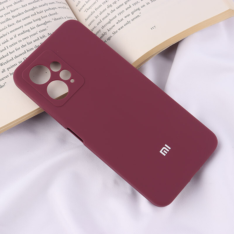 قاب سیلیکونی اصلی زیربسته شیائومی Redmi Note 12 4G محافظ لنزدار